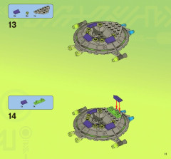 LEGO 7066 instructions page 11 – build guide
