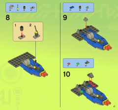 LEGO 7066 instructions page 17 – build guide