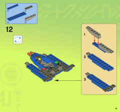 LEGO 7066 instructions page 19 – build guide