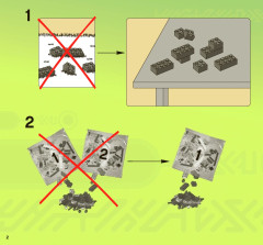 LEGO 7066 instructions page 2 – build guide