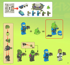 LEGO 7066 instructions page 3 – build guide