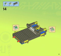 LEGO 7066 instructions page 43 – build guide