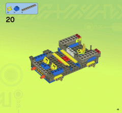 LEGO 7066 instructions page 49 – build guide