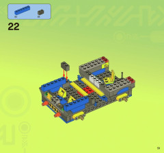 LEGO 7066 instructions page 51 – build guide