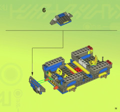 LEGO 7066 instructions page 55 – build guide