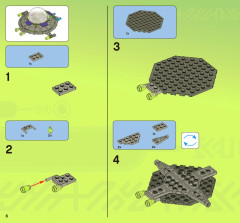 LEGO 7066 instructions page 6 – build guide