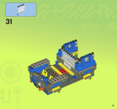 LEGO 7066 instructions page 61 – build guide