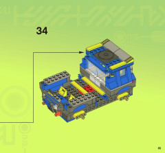 LEGO 7066 instructions page 65 – build guide