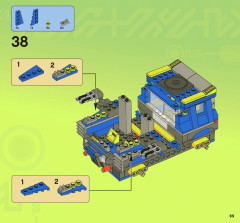 LEGO 7066 instructions page 69 – build guide