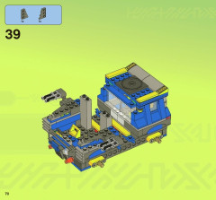 LEGO 7066 instructions page 70 – build guide