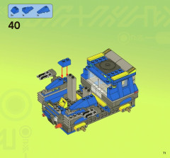 LEGO 7066 instructions page 71 – build guide