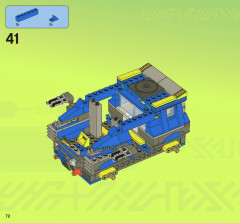 LEGO 7066 instructions page 72 – build guide