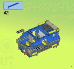 LEGO 7066 instructions page 73 – build guide