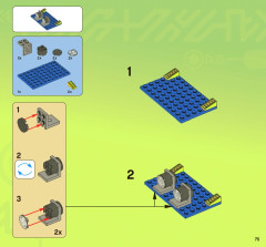 LEGO 7066 instructions page 75 – build guide