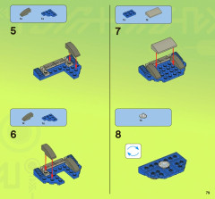 LEGO 7066 instructions page 79 – build guide