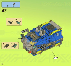 LEGO 7066 instructions page 82 – build guide