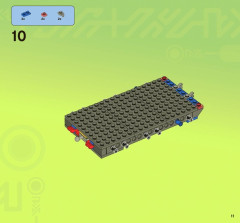 LEGO 7066 instructions page 11 – build guide
