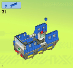 LEGO 7066 instructions page 32 – build guide