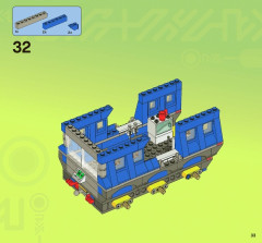 LEGO 7066 instructions page 33 – build guide