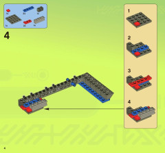 LEGO 7066 instructions page 4 – build guide