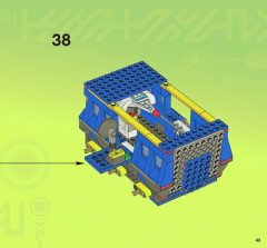 LEGO 7066 instructions page 43 – build guide