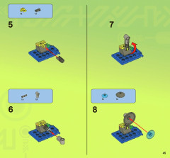 LEGO 7066 instructions page 45 – build guide