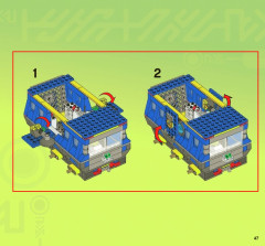 LEGO 7066 instructions page 47 – build guide