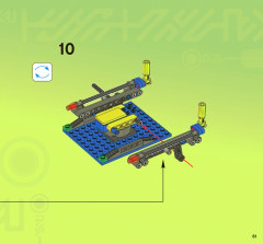 LEGO 7066 instructions page 61 – build guide