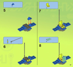 LEGO 7066 instructions page 67 – build guide
