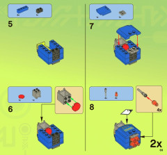 LEGO 7066 instructions page 69 – build guide