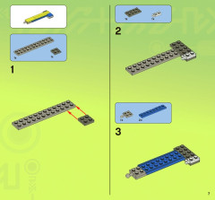 LEGO 7066 instructions page 7 – build guide
