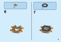 LEGO 70660 instructions page 11 – build guide
