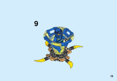 LEGO 70660 instructions page 13 – build guide