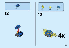 LEGO 70660 instructions page 15 – build guide