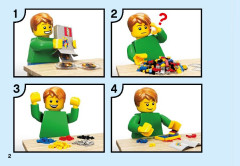 LEGO 70660 instructions page 2 – build guide