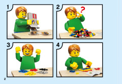 LEGO 70662 instructions page 2 – build guide