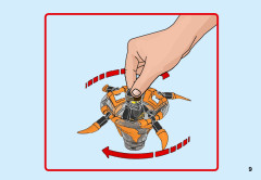 LEGO 70662 instructions page 9 – build guide