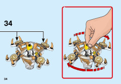 LEGO 70663 instructions page 34 – build guide