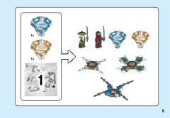 LEGO 70663 instructions page 5 – build guide