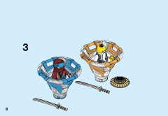 LEGO 70663 instructions page 8 – build guide