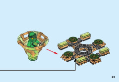 LEGO 70664 instructions page 23 – build guide