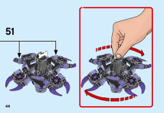 LEGO 70664 instructions page 44 – build guide