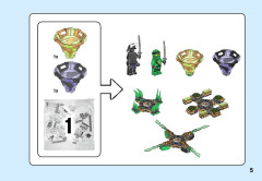 LEGO 70664 instructions page 5 – build guide