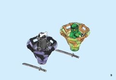 LEGO 70664 instructions page 9 – build guide