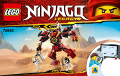 LEGO 70665 instructions page 1 – build guide