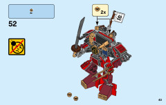 LEGO 70665 instructions page 43 – build guide