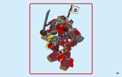 LEGO 70665 instructions page 45 – build guide