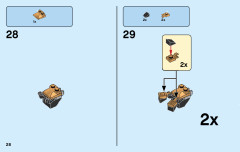 LEGO 70666 instructions page 28 – build guide
