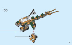 LEGO 70666 instructions page 29 – build guide