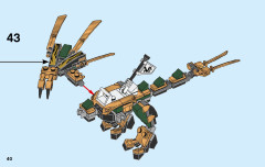 LEGO 70666 instructions page 40 – build guide